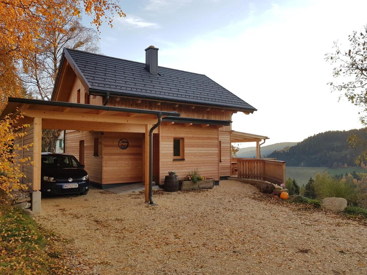 شقة Auszeit Almhaus Schmalzbauer Sankt Andrä المظهر الخارجي الصورة